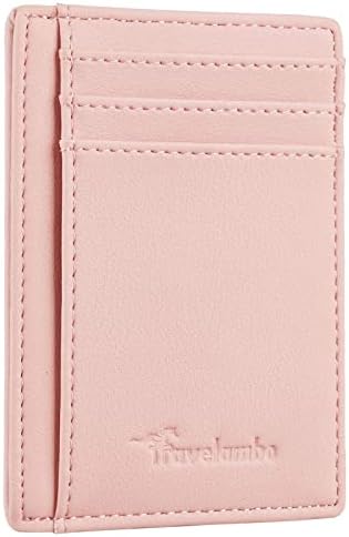 Front Pocket Wallet Minimalist Leather Slim Wallet RFID
