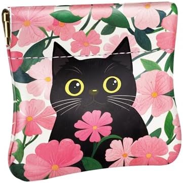 Pink Floral Cat