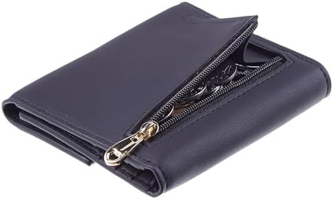 RFID Blocking Wallet Women Small Womens Wallet - Black