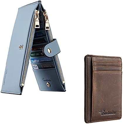 Womens Multi Card Case Wallet & Front Pocket