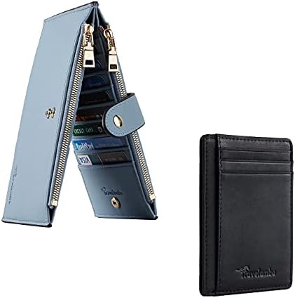 Womens Multi Card Case Wallet & Front Pocket